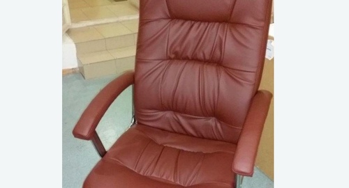 Обтяжка офисного кресла. Чапаевск